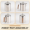 Coffee Percolators Stovetop for Camping, Percolator Coffee Pot 9 Cup 6