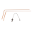 2Pcs Copper Dowsing Rods Spiritual Divining Rods Flexible Copper Rod 1