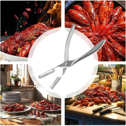 Peeler  Shell remover for seafood  Multifunctional ergonomic peeling tool for household and kitchen use 2