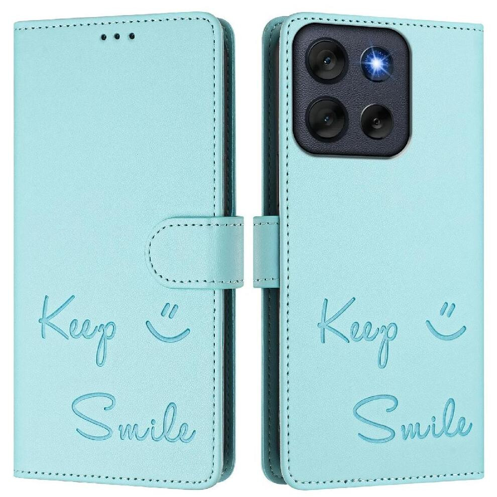 (Green) Case For Motorola Moto G56 Pu Leather Flip Cover Card Holder Wallet Rfid Blocking Green 764563696659