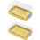 Efficient butter cutter storage box with transparent lid made of plastic 3