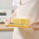 Efficient butter cutter storage box with transparent lid made of plastic 5