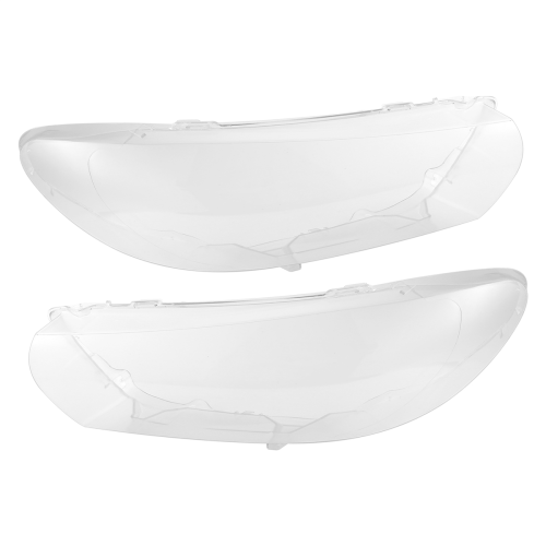 Pair(Left+Right)for Scirocco 2008-14 Headlight Lens Cover Transparent 1