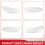 Pair(Left+Right)for Scirocco 2008-14 Headlight Lens Cover Transparent 7