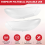 Pair(Left+Right)for Scirocco 2008-14 Headlight Lens Cover Transparent 6