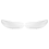 Pair(Left+Right)for Scirocco 2008-14 Headlight Lens Cover Transparent 1