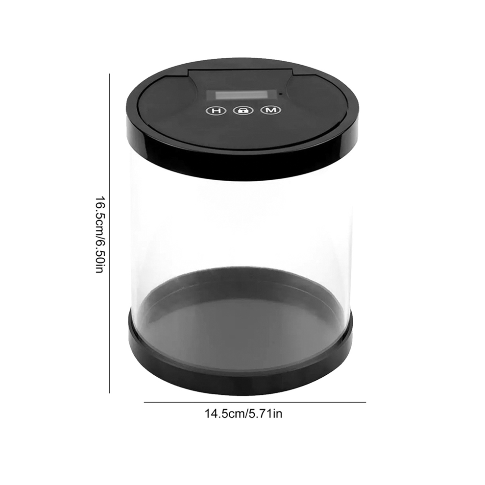 Electronic Time Lock Box Timer Lock Container White