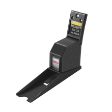 200Cm Stadiometer Black Wall Mounted Height Meter Growth Ruler