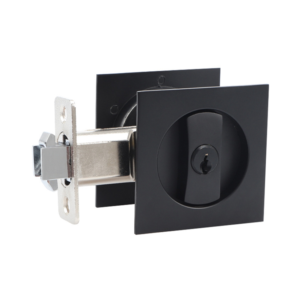 Hardware Anti-Theft Lock Contemporary Privacy Square Door Lock 4851013911960
