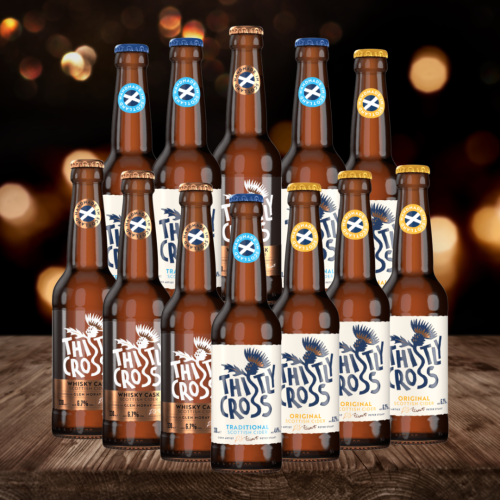 Thistly Cross Craft Cider Mixed Case Gift Set - 330ml Bottles (12 Pack)