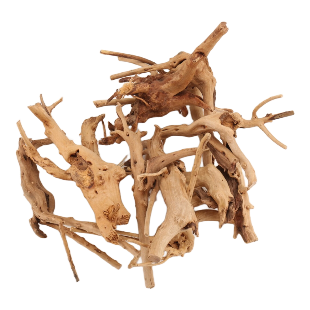 Mini Driftwood for Aquarium Natural Wood Branches (10 Pack)
