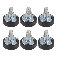 32 PCS M6 Gewinde verstellbare Möbel Leveler Schraube in Stuhl Füße