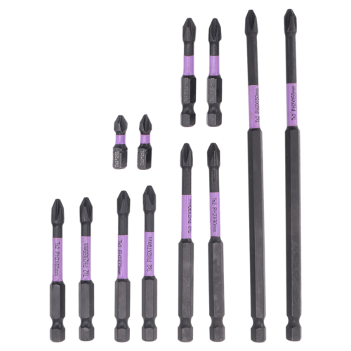 D1 Halkfria och stötsäkra bits med skruvmejselbits (2-pack) 1