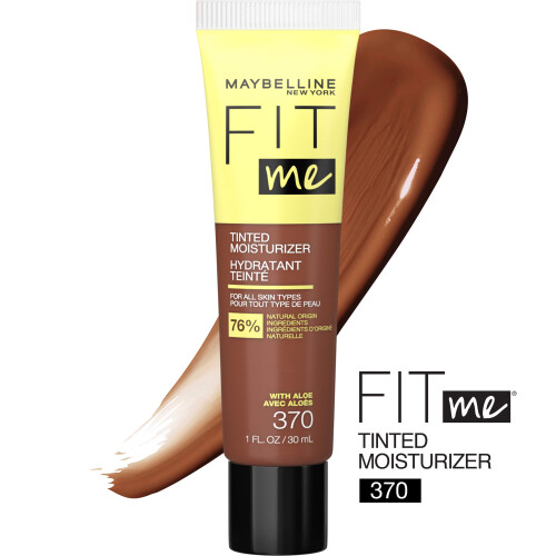 Maybelline Maybelline Fit Me Tinted Moisturizer Natural Coverage Face Makeup 370 1 Count 2