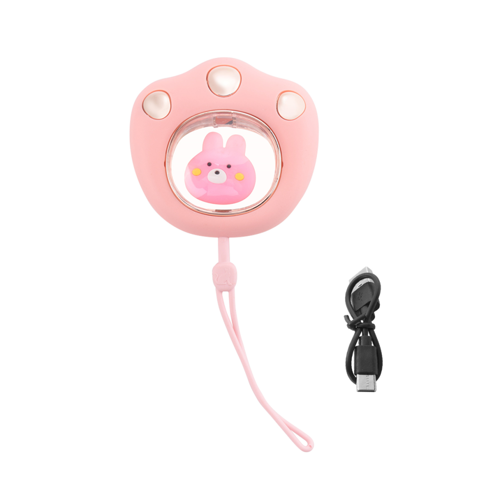 Portable Hand Warmer 2400Mah Usb Charge Power Bank Pink 4851267426005