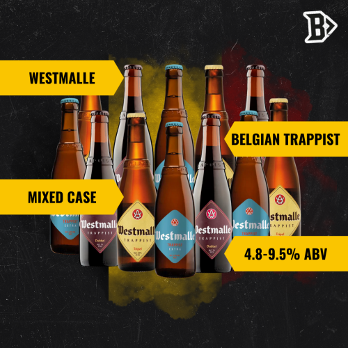 Westmalle Belgian Trappist Mixed Case 330ml Bottles (12 Pack) 1