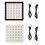 (Black, US Plug) Full Spectrum Grow Light Vegetable Lamp 6