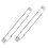 RV Secure Adjustable Bars, Food Stabilizers for RV Refrigerator (2Pc) 3