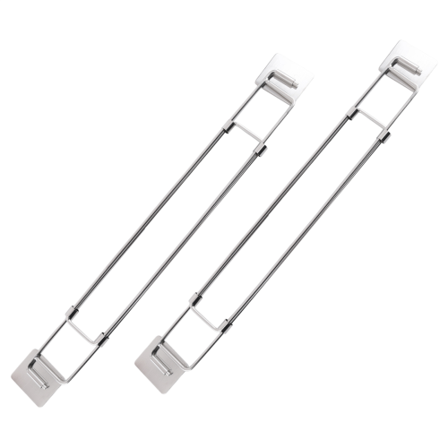 RV Secure Adjustable Bars, Food Stabilizers for RV Refrigerator (2Pc) 2