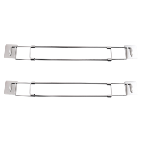 RV Secure Adjustable Bars, Food Stabilizers for RV Refrigerator (2Pc) 1