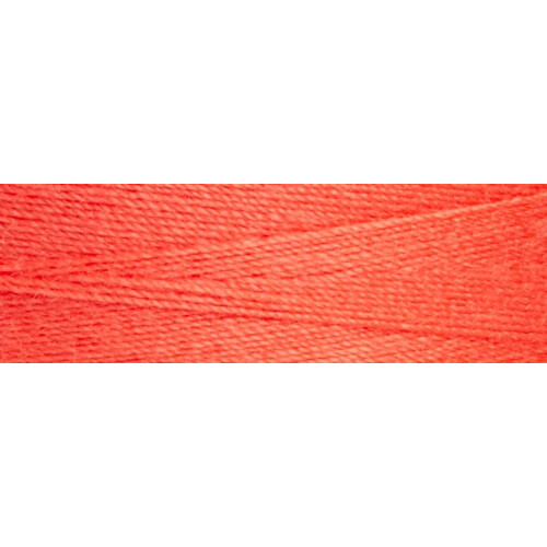 Finesse Thread Solid Colors | 100% Polyester  3ply  50wt | Thread Cones | 100% Polyester Thread for Quilting and Sewing (Terracotta Orange  1 100 Yard 2