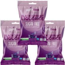 (Pack of 3) Sugar Free Blackcurrant & Liquorice Sweets 75g