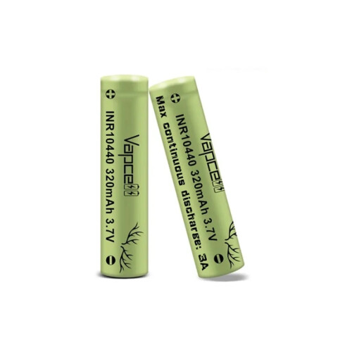 2x Vapcell 10440 320mAh 3.7V IMR Battery