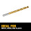 DeWalt DEWALT DW1313 13/64-Inch Titanium Nitride Split Point Twist Drill Bit 4