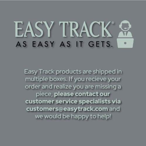 Easy Track RH1004 Kastenset 24"" Zilver 2