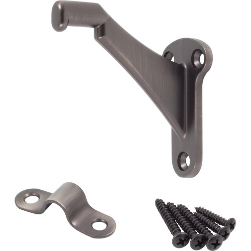 Support de rampe robuste en nickel antique de Stone Harbor Hardware 2