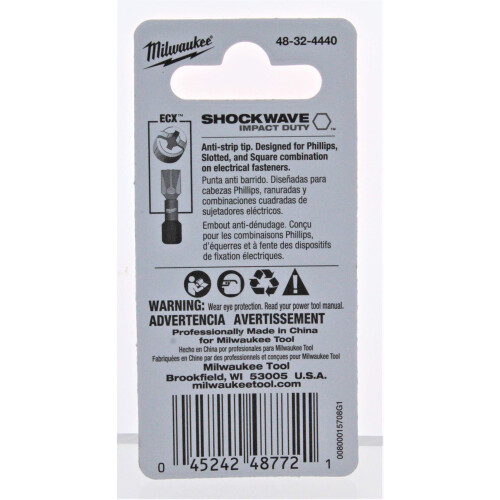 Milwaukee Milwaukee 48-32-4440 Insertbit Ecx 1/4"Hex, 2-Pack 2