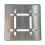 Frosch Bruser Drain Grate Kit 4 """" Rustfrit stål - Dash Design (børstet) 4