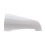 Westbrass E531-1F-50 5-1/4"""" standaard frontaansluiting kuipuitloop poedercoating wit 4