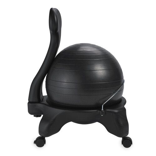 Gaiam Classic Stoelbal - Extra 52cm Balansbal Houtskool 2
