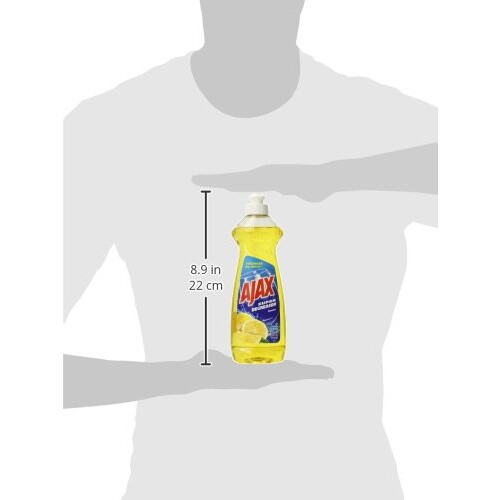 Ajax Super Degreaser Dish Liquid Limone 14 once fluide 2