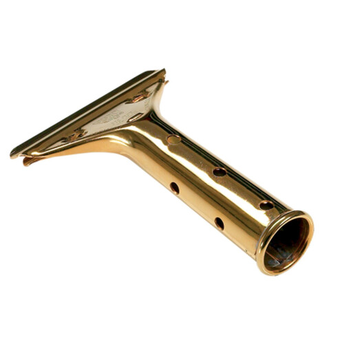 Unger GS00 Golden Clip Brass Squeegee Handle 2