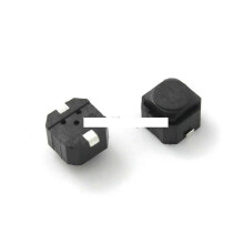 100Pcs Silent Tact Switch 6 6 5mm 6x6x5mm SMD Silicone Button Switch Touch Switch Height 5mm Ref: 8738