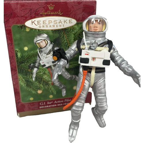 Hallmark Keepsake Ornament GI Joe Action Pilot 2000 2