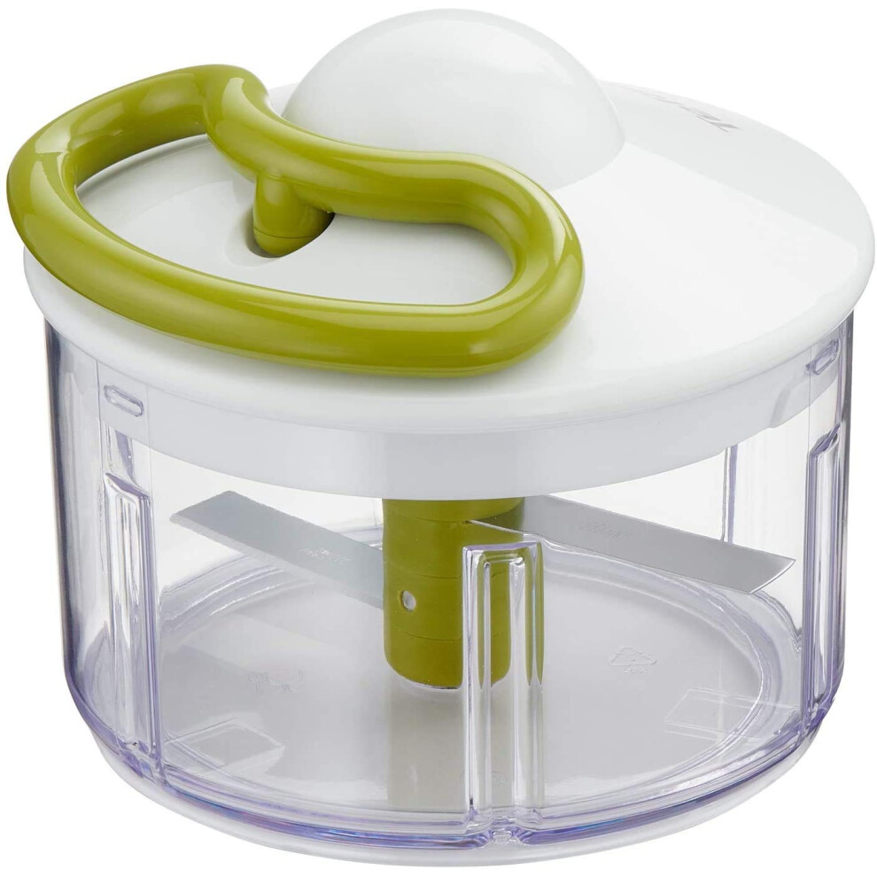 Tefal Manual Food Processor, Plastic, Green - Dark Citronnelle, 500 ml