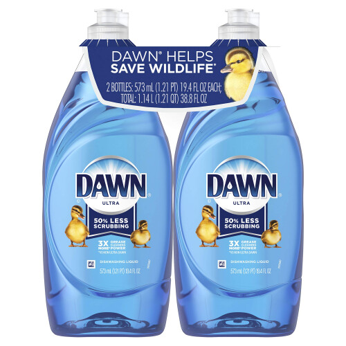 Dawn Ultra Original Liquid 532ml, Pack of 2