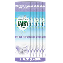 Fairy In-Wash Scent Booster, 6 packs x275g, Silk Tree Blossom & Jasmine, Mild Freshness That Lasts