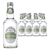 Fentimans Gently Sparkling Elderflower - Botanically Brewed Drink - Exquisitely Crafted & Refreshing Soft Drinks - Gluten-Free and Vegan Friendly Soft
