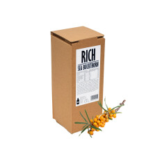 PRESSUICE Fresh Rich Sea Buckthorn Juice not from concentrate | 1 carton 1.5 liters Vege NFC | Pressed Sea Buckthorn Semi Sweet Drink | No added Sugar