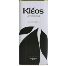 Kleos Extra Virgin Olive Oil 5 Liter - Cold-Pressed Greek Olive Oil from Koroneiki Olives - Premium Quality