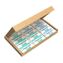 Peppersmith - Spearmint & Peppermint Gum - Mixed Pack Chewing Gum - Xylitol Gum - Sugar Free Gum - 100% Plant Based Xylitol - Breath Freshener -