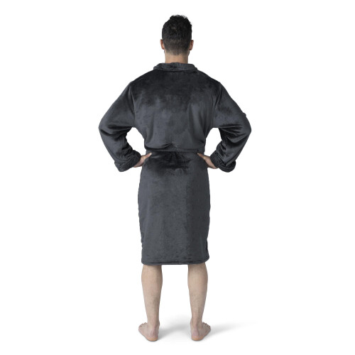Northwest NFL Washington Commandants Silk Touch Bath Robe Large/X-Large Rollout Black 2