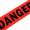 Rouleau de ruban de danger rouge sur le dessus 2