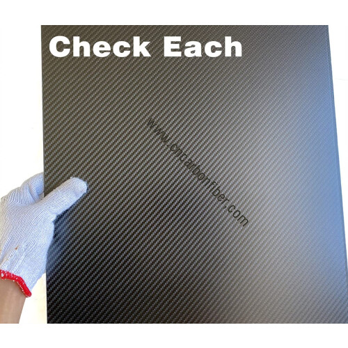 400x500x1,0 MM Carbonfaserplatte Twill Matte Panel Platte 2