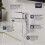 Grohe GROHE 23085001 Bauloop, Μονής Τρύπας Μπαταρία Μπάνιου S-Size 1.2 GPM - Χωρίς Αποχέτευση, Χρώμιο 4