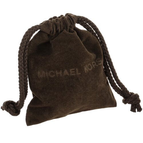 Michael Kors Michael Kors Pave Logo Kussen Gehinge Gouden Bangle Armband 2